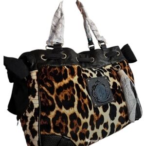 Juicy Couture DayDreamer Bag in Animal print Velour